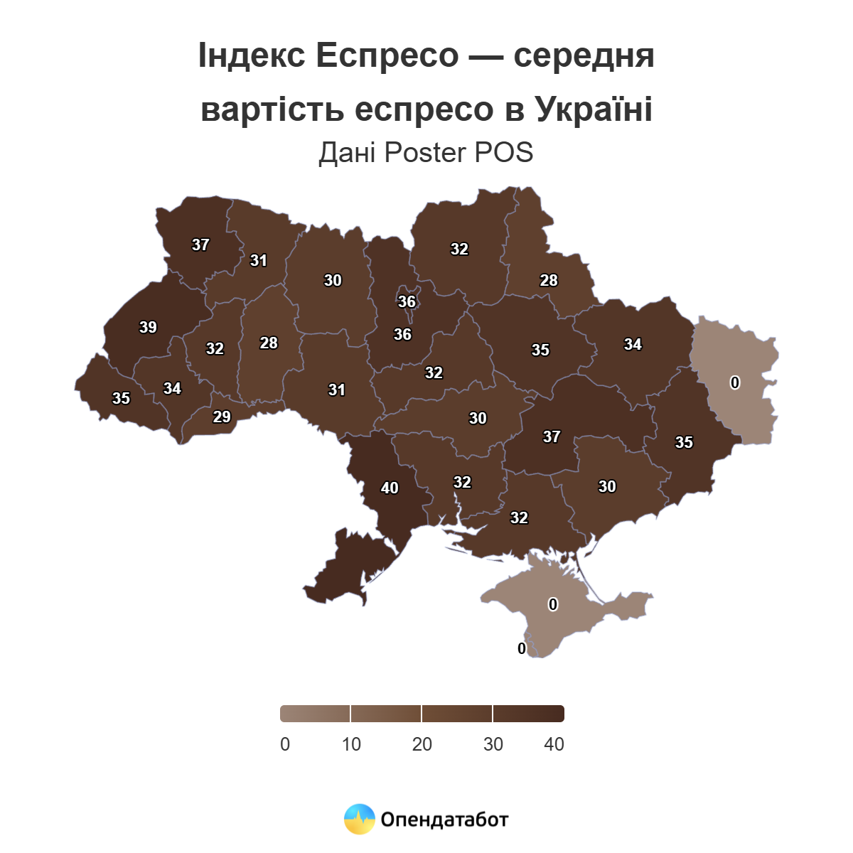 Індекс Еспресо – ціна зросла на 11% за рік: Де найдешевша кава в Україні