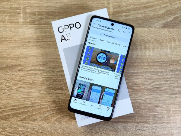 Огляд OPPO A3: Бюджетний смартфон для повсякденного використання - плюси та мінуси